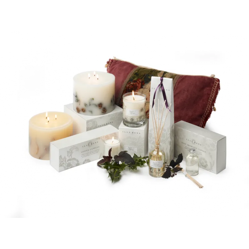 Frosted Cranberry Botanical Candle Illumens